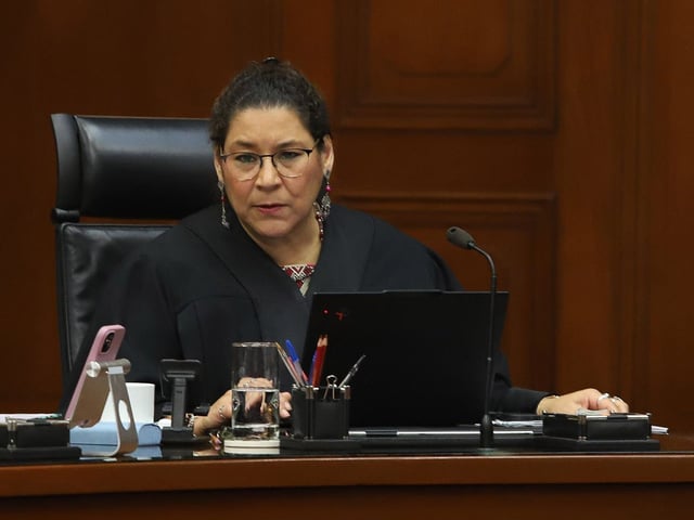 Lenia Batres, ministra de la Suprema Corte de Justicia de la Nación