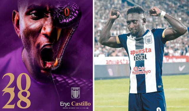Alianza Lima sorprende y anuncia la renovación de Eryc Castillo hasta el 2028: "La 'Culebra' sigue en casa"