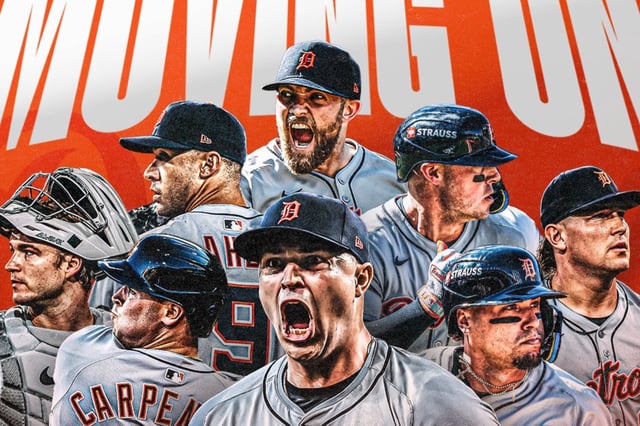 Detroit controló las entradas finales y selló su pase a la siguiente ronda. Foto: Tigers en X.