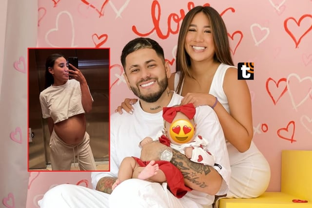 TROME - Pareja de la influencer asegura que su bebé nacerá en suelo peruano.
