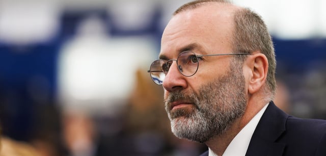 Manfred Weber (CSU), Vorsitzender der Fraktion EVP im Europäischen Parlament
