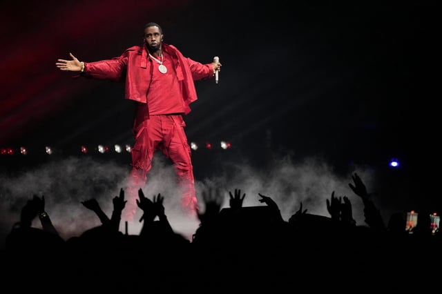 "P. Diddy“ bei den MTV Video Music Awards 2023. Die letzten 13 MOnate verbrachte er im Gefängnis