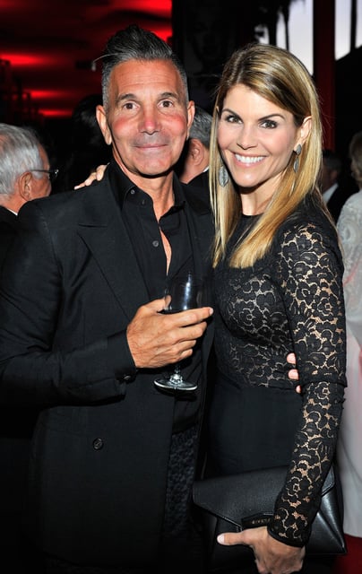 Mossimo Giannulli and Lori Loughlin on April 18, 2015 in Los Angeles.