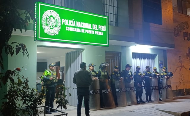 Paro de transportistas: CNDDHH reporta 17 personas detenidas en Comisaría de Puente Piedra, entre ellas un menor de edad