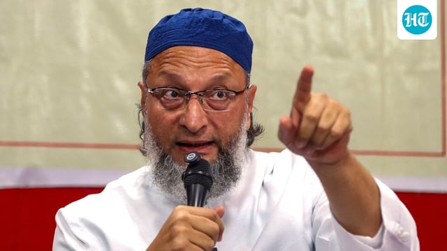 AIMIM chief Asaduddin Owaisi's remarks came amid the 'I Love Muhammad' poster row
