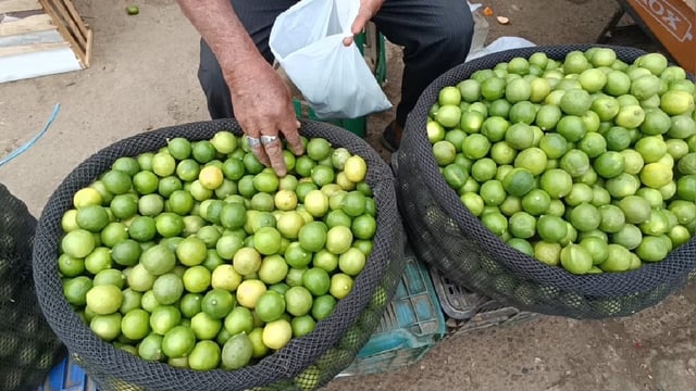precio del limón en mercados se mantiene