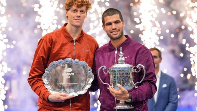 Jannik Sinner, Carlos Alcaraz | Image: US Open
