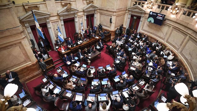 Votación. Otra vez el Senado le dio un fuerte golpe a Milei. 