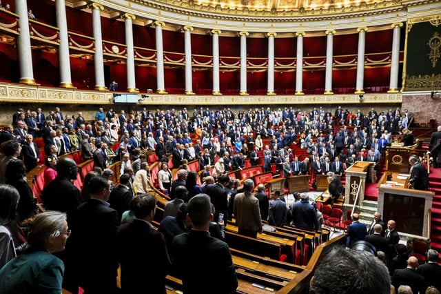 Les députés lors de l’ouverture de la session, le 1er octobre.