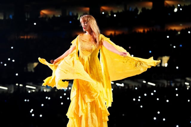 Taylor Swift on Oct. 25, 2024 in New Orleans