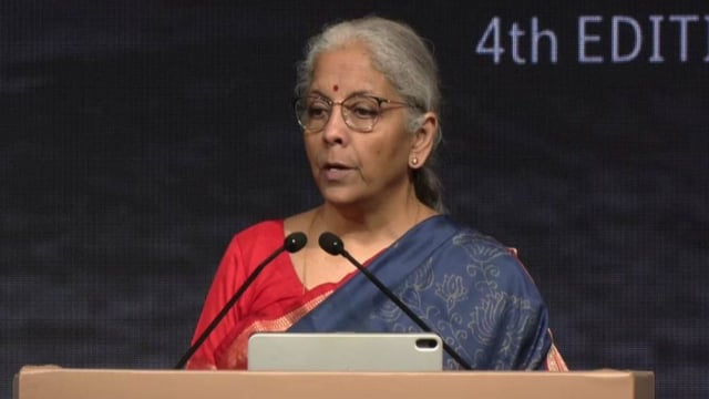 Nirmala Sitharaman on Tariffs | Image: ANI