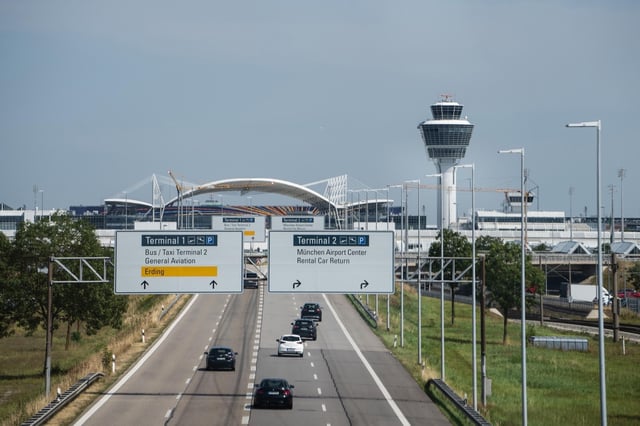 Imagen del aeropuerto de Múnich.