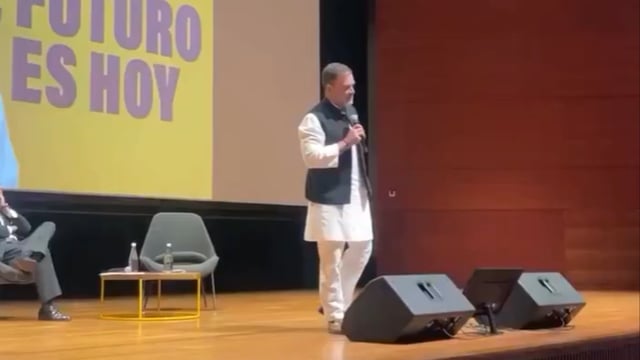 Rahul Gandhi’s video goes viral. Image Source: RaGa4India/ X