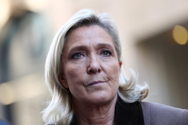 Marine Le Pen.
