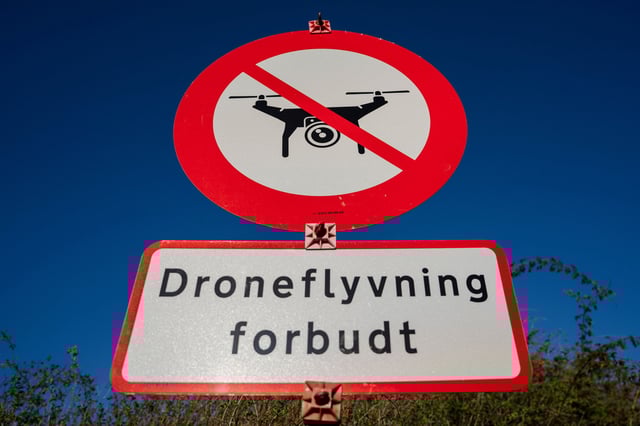 All Danish airspace was closed to civilian drones as part of the ramped-up security around the two summits. 