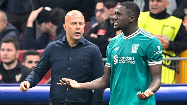 Arne Slot Ibrahima Konate