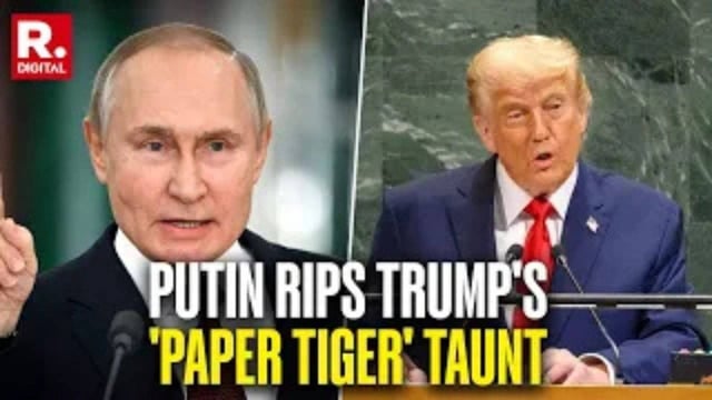  Putin Hits Back At Trump's Comment From UN Stage | Image: Republic 