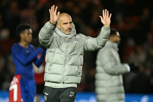 Chelsea manager Enzo Maresca