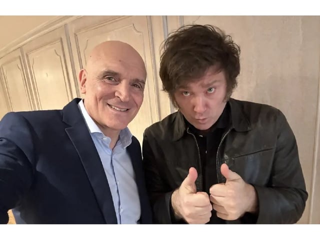 Javier Milei volvió a respaldar a José Luis Espert y cargó contra el kirchnerismo.