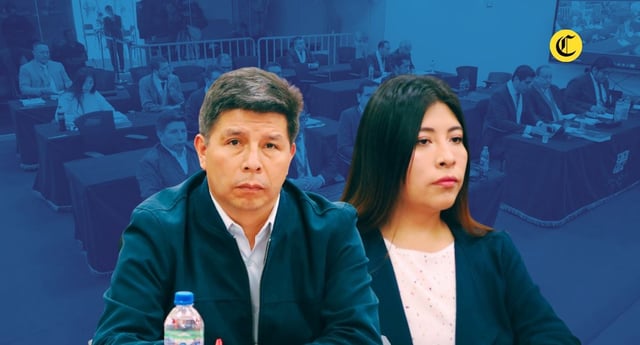Pedro Castillo y Betssy Chávez, en juicio por el golpe de estado