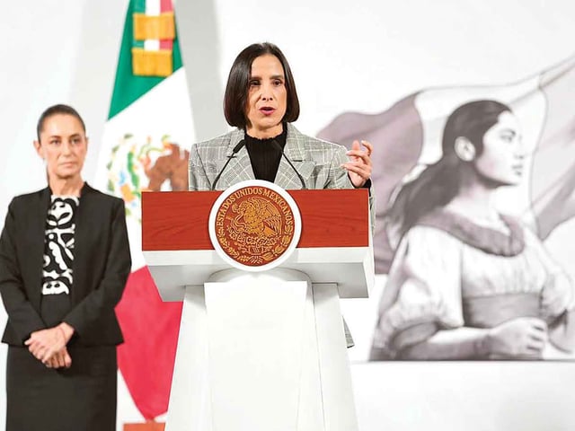 La secretaria de Energía, Luz Elena González, confió en reducir los riesgos para la población.