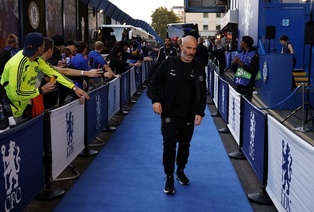 Soccer Football - UEFA Champions League - Chelsea v Benfica - Stamford Bridge, London, Britain - September 30, 2025 Chelsea manager Enzo Maresca arrives before the match Action Images via Reuters/Andrew Couldridge