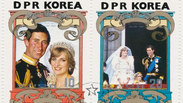 The unauthorised stamps used official wedding photographs without permission
