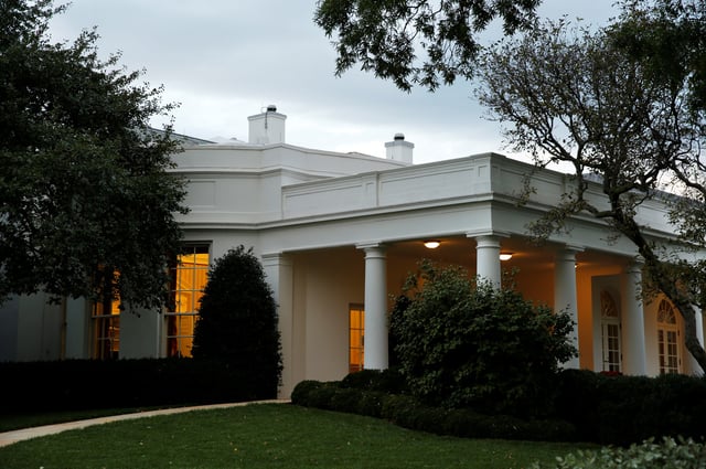The Oval Office of the White House is seen in Washington, U.S., October 21, 2016.  REUTERS/Yuri Gripas