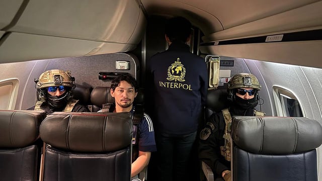 Matías Agustín Ozorio, considerado mano derecha de Tony Janzen Valverde Victoriano, alias Pequeño J, arribó en la noche del jueves a Buenos Aires tras ser expulsado de Perú