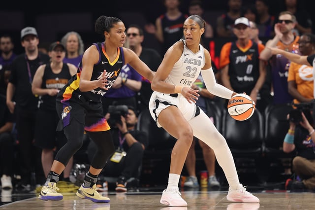 Aces forward A'ja Wilson and Mercury guard Alyssa Thomas lead their teams in the WNBA Finals.