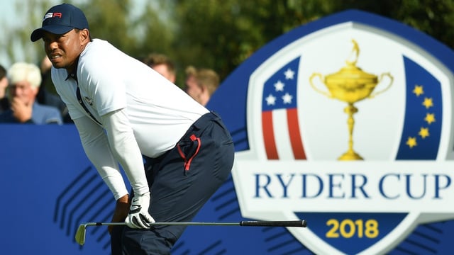 Woods has played at eight Ryder Cups but has only been on the winning side once (at Brookline in 1999)