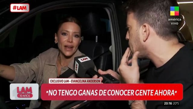 Evangelina Anderson habló sobre los rumroes que la vinculan con Leandro Paredes