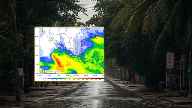 El Servicio Meteorológico Nacional (SMN) informó que este 3 de octubre de 2025 se esperan lluvias intensas en varias regiones del país. Foto: Especial