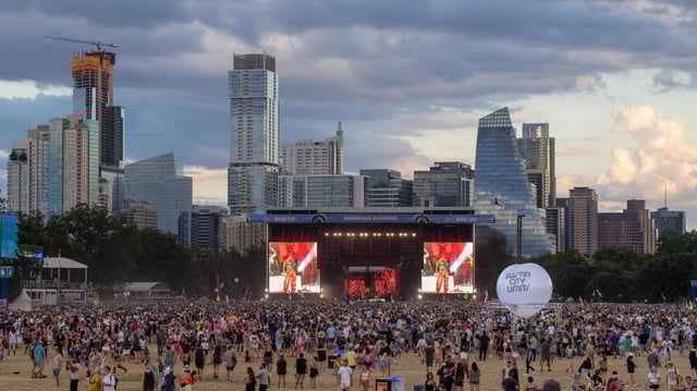 Austin City Limits Music Festival at Zilker Park in Austin