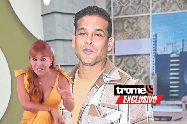 Christian Domínguez y Magaly Medina