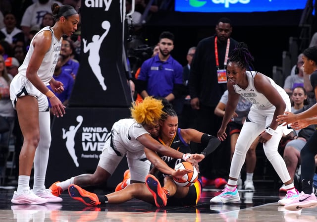 Will the Phoenix Mercury or Las Vegas Aces win Game 1 of their WNBA Playoffs series? WNBA playoff picks, predictions and odds preview the first game of the 2025 WNBA Finals.