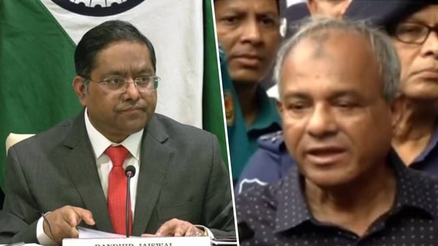 'We Categorically Reject These False and Baseless Allegations," Says MEA on Bangladesh Home Advisor's Remarks