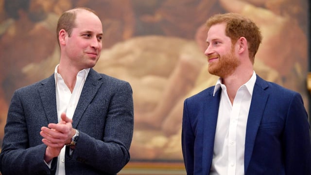 El príncipe William piensa en su hermano Harry en una reciente entrevista