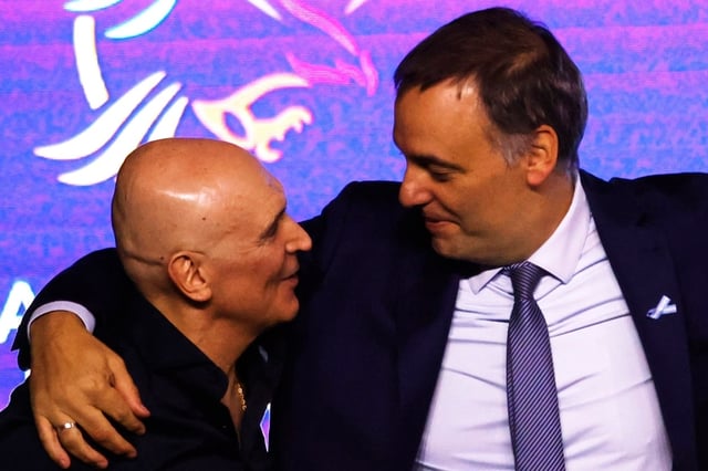 José Luis Espert y Manuel Adorni