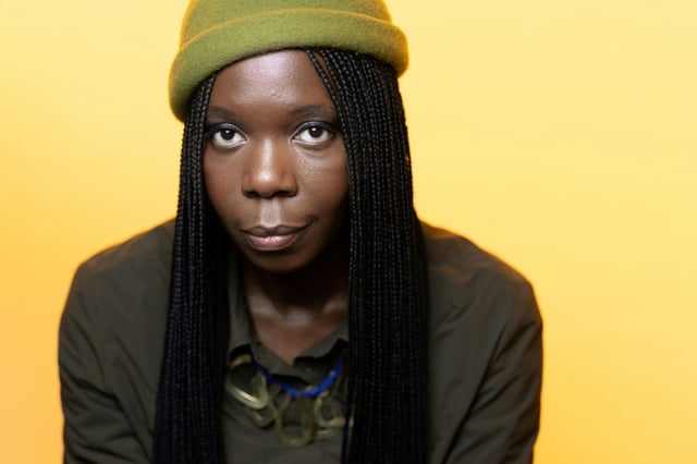 La directrice générale de la Maison des mondes africains MansA, Elisabeth Gomis, le 11 mars 2025, à Paris