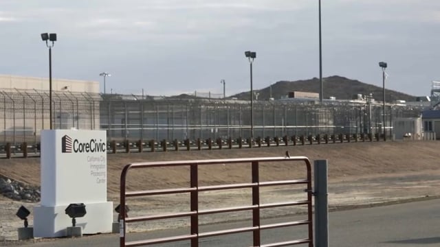 ICE detention center in California City.