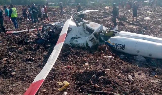 Helicóptero de la aviación venezolana se estrella en Aragua y deja dos militares fallecidos