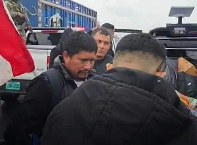 Burgomaestre Aldo Carlos Mariños salía del distrito de Nuevo Chimbote, en Áncash, cuando su comitiva fue interceptada por los agentes del orden.