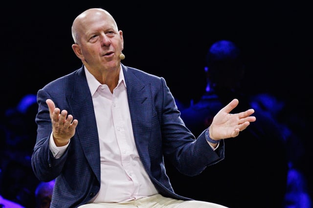 David Solomon, chief executive officer of Goldman Sachs Group Inc.