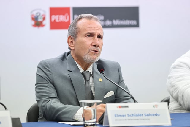 El ministro de Relaciones Exteriores afirmó que las dimisiones con fines electorales no deben interpretarse como desorden en el Ejecutivo. (Foto: PCM)