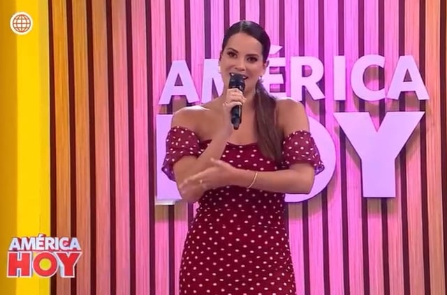 Valeria Piazza anuncia su salida de ‘América Hoy’ para emprender nuevos proyectos. (Foto: Captura de video)