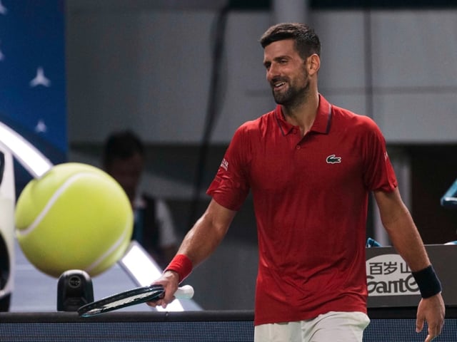 Novak Djokovic admitió que le costó encontrar el ritmo de juego ante Marin Cilic.