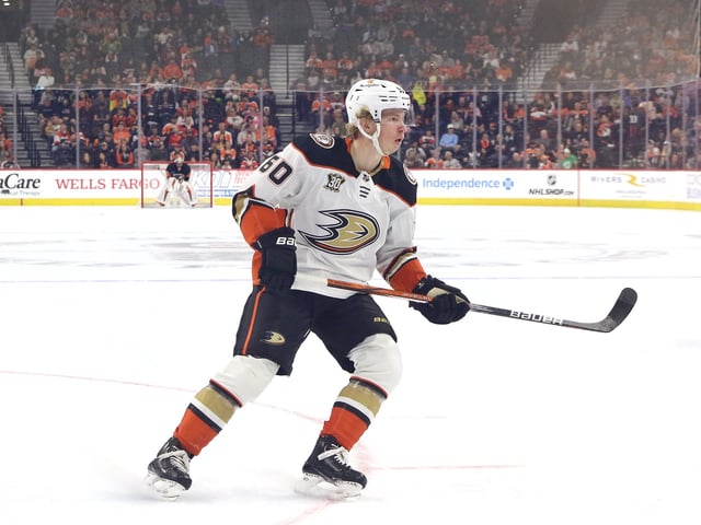 Jackson LaCombe, Anaheim Ducks (Amy Irvin / The Hockey Writers)