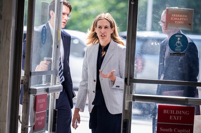 Rep. Mikie Sherrill is the Democratic nominee for New Jersey governor this fall.
