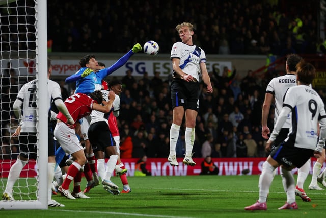 Soccer Football - Championship - Wrexham v Birmingham City - SToK Racecourse, Wrexham, Wales, Britain - October 3, 2025 Birmingham City's James Beadle in action Action Images/Craig Brough